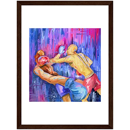 Boxe Tableau Déco : Impression Encadrée Blanche 70x100 cm - 6