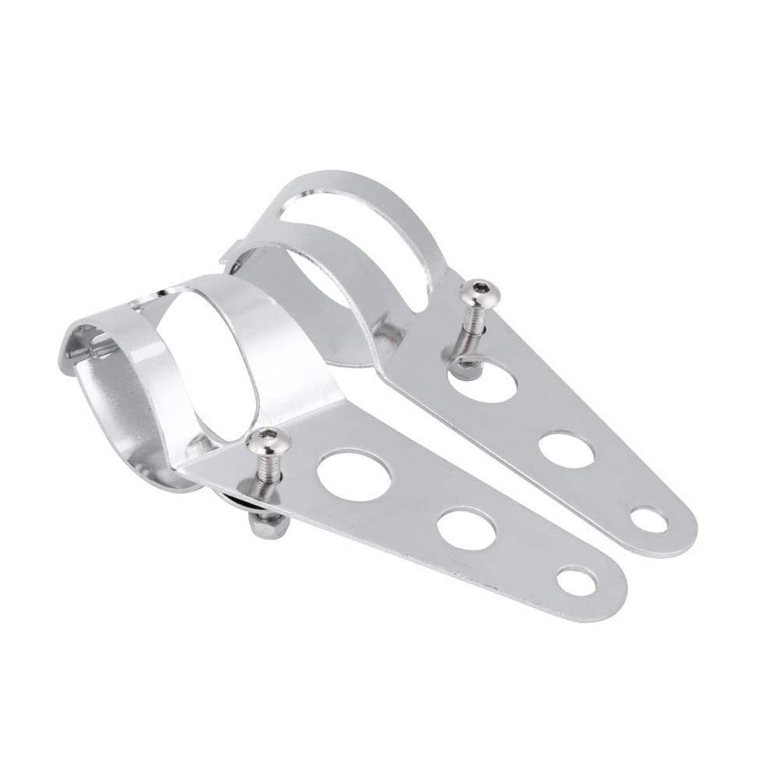 Motorcycle Headlight Mount Bracket Fork Ear Chopper Headlamp Holder Clamp Adjustable Motor 27-36mm 38-48mm for Harley for Davidson