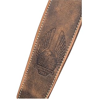 Fender 099-0660-050 Sangle de guitare en cuir Road Worn – Marron 099-0660-050 - Les Beatles, Paul McCartney, John Lennon, RIngo Starr, George Harrison Fender 099-0660-050 Sangle de guitare en cuir Road Worn - Marron 099-0660-050 – Image 2