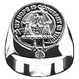 MacDonald (ClanRanald) Scottish Clan Crest Ring GC100