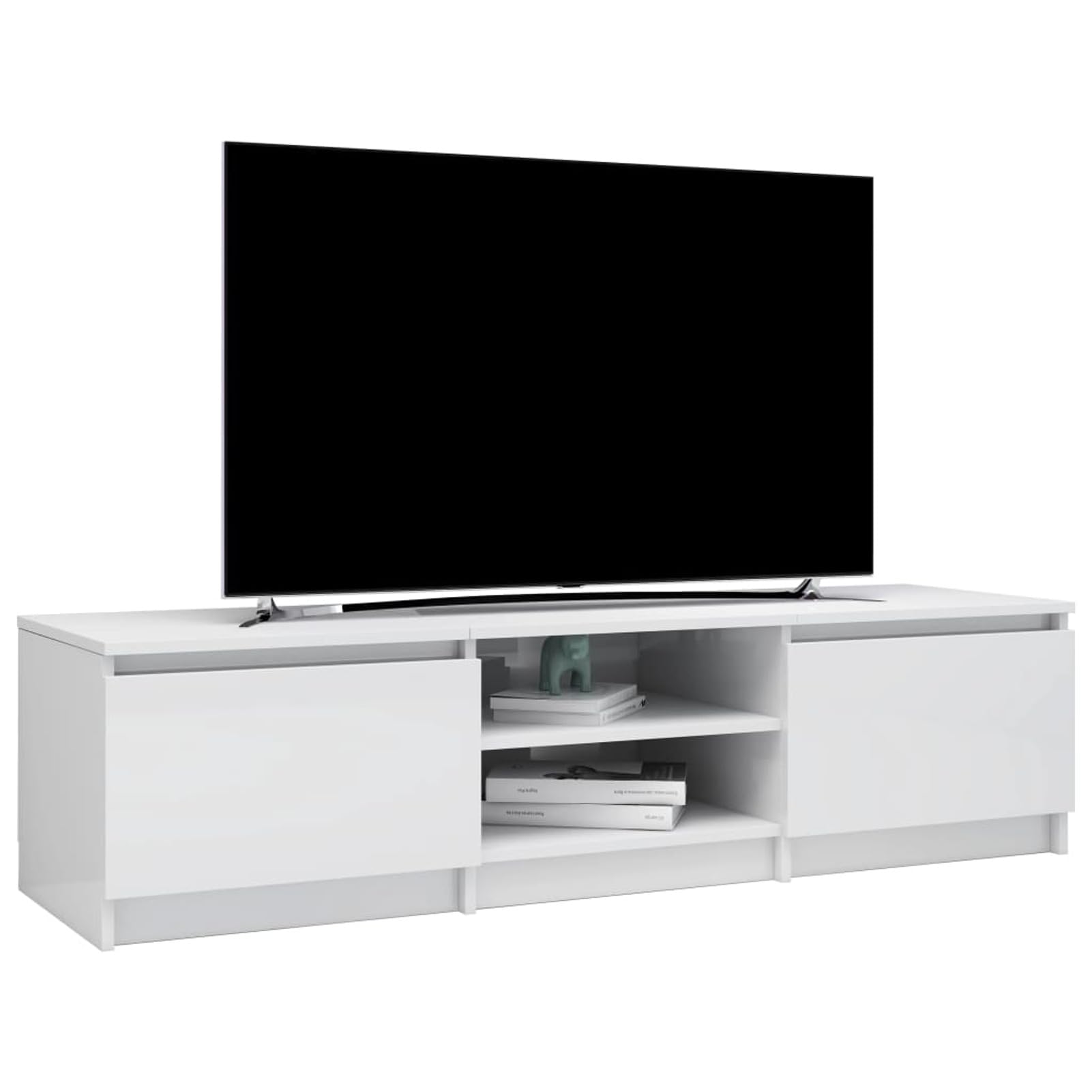 Gecheer TV-kast met LED-verlichting Lowboard Televisiekast