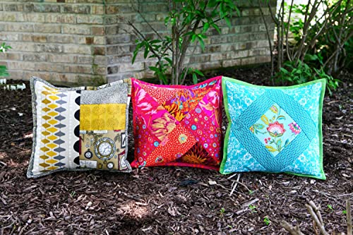 Quilt As You Go Pillow Covers - 3/pack