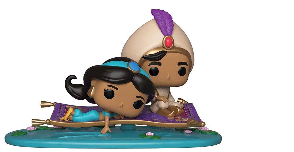 Funko - Pop Vinyl Figures 2-Pack: Movie Moments: Aladdin: Magic