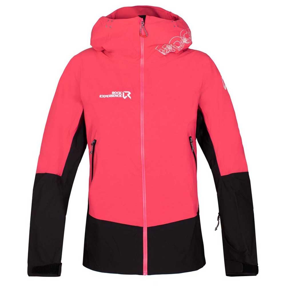 Rock Experience REWJ04761 ROCKBUSTER 3L Jacket Women's 0793 PARADISE PINK+0208 CAVIAR L