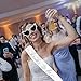 JoyChoi Bachelorette Party Accessories for Bride – 3-Piece Set with Heart Sunglasses, Sash & Pearl Bow Veil – Fun & Cute Bridal Shower Accessories, Engagement Favors & Wedding Gifts for Women