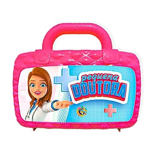 Maletinha Médico Pequena Doutora Rosa 811, Pica Pau Brinquedos