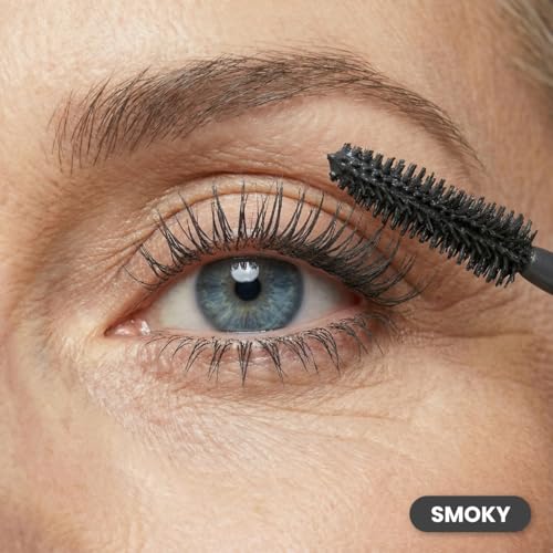 Image of Prime Prometics PrimeLash Mascara for Older Woman - Volumizing, Incredible Length in 2 Coats - Long-Stay, Zero Clumps, Hypoallergenic (Smoky)