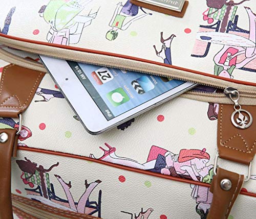 PU-leer, weekendtas, waterbestendig, sporttas, vintage, lief reistas voor dames, sporttas, stijlvolle sporttas - Image 6