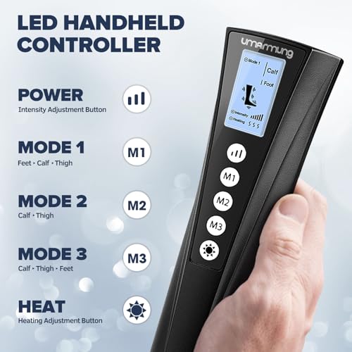 Masajeador de Piernas con Calor y Compresión miniatura 2