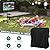 Kingling Outdoor TV Cover 50 Inch Weatherproof, Waterproof Outdoor TV Stand Covers For Mobile TV Carts With Floor Stand Base, TV Screen Protection Covers For Outside- 50”L x 20”W x 55”H(Cover Only)