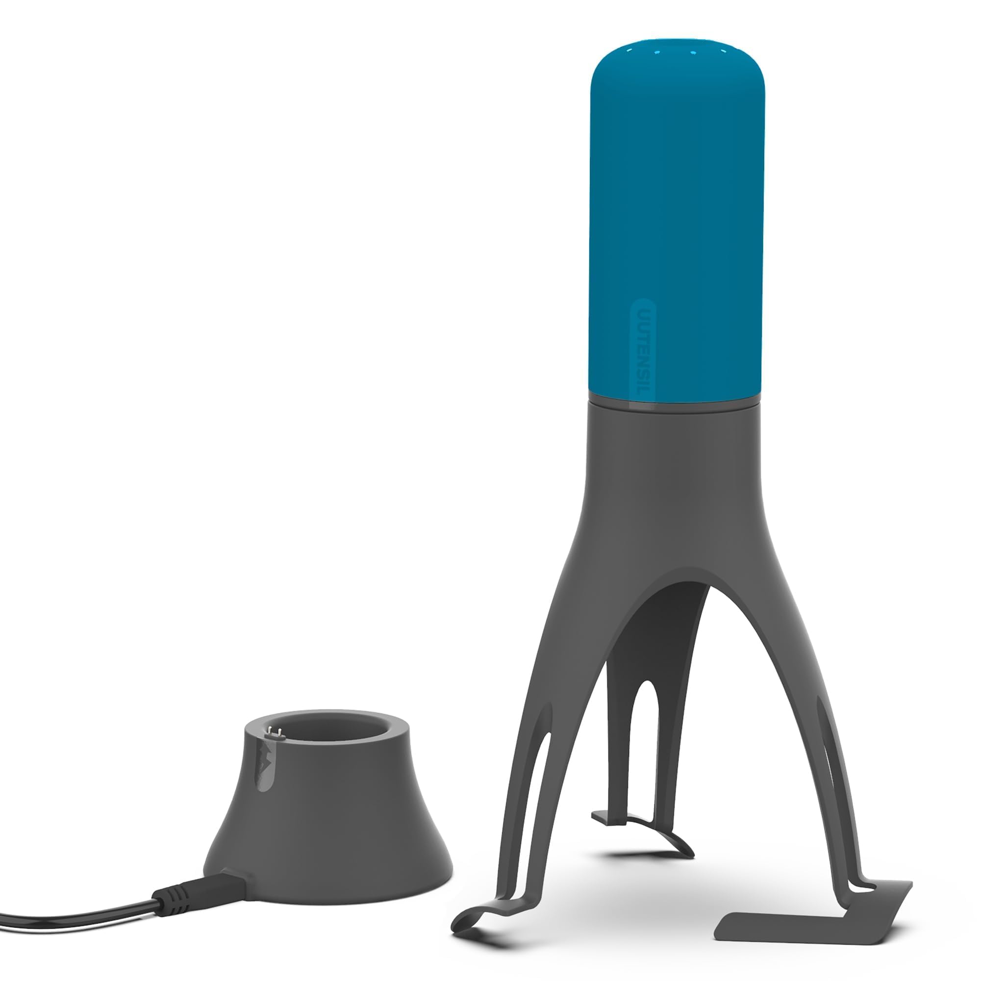 Uutensil Stirr Plus Automatic Pan Stirrer with Timer - Teal x Grey