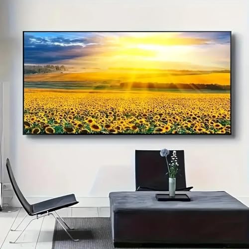 Impression paysage naturel haut de gamme style peinture à l'huile 50x100 - 4