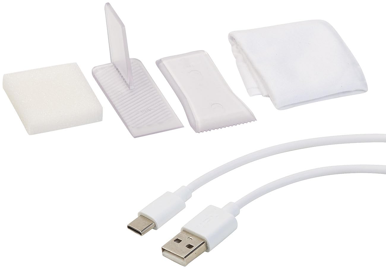 AGT naprawa PVC podłóg: zestaw naprawczy do powierzchni z tworzywa sztucznego z akumulatorowym topiarkiem do wosku, USB-C (wosk do naprawy PVC, zestaw naprawczy, meble)