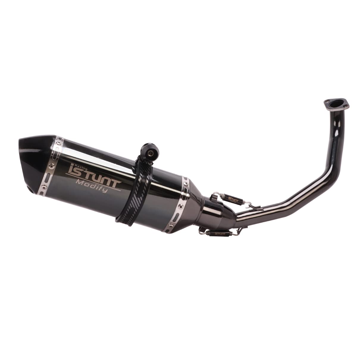 Buy YOSAYUSA Motorcycle Exhaust Pipe Muffler System Midpipe Header