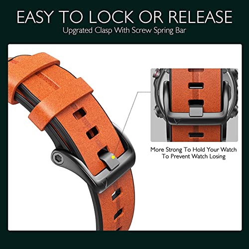 Bracelet montre 22mm Garmin Fenix 7 silicone agate interchangeable - 5