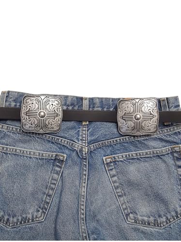 Hot Style: Western-Inspired Buckle-Size Concho Belt3