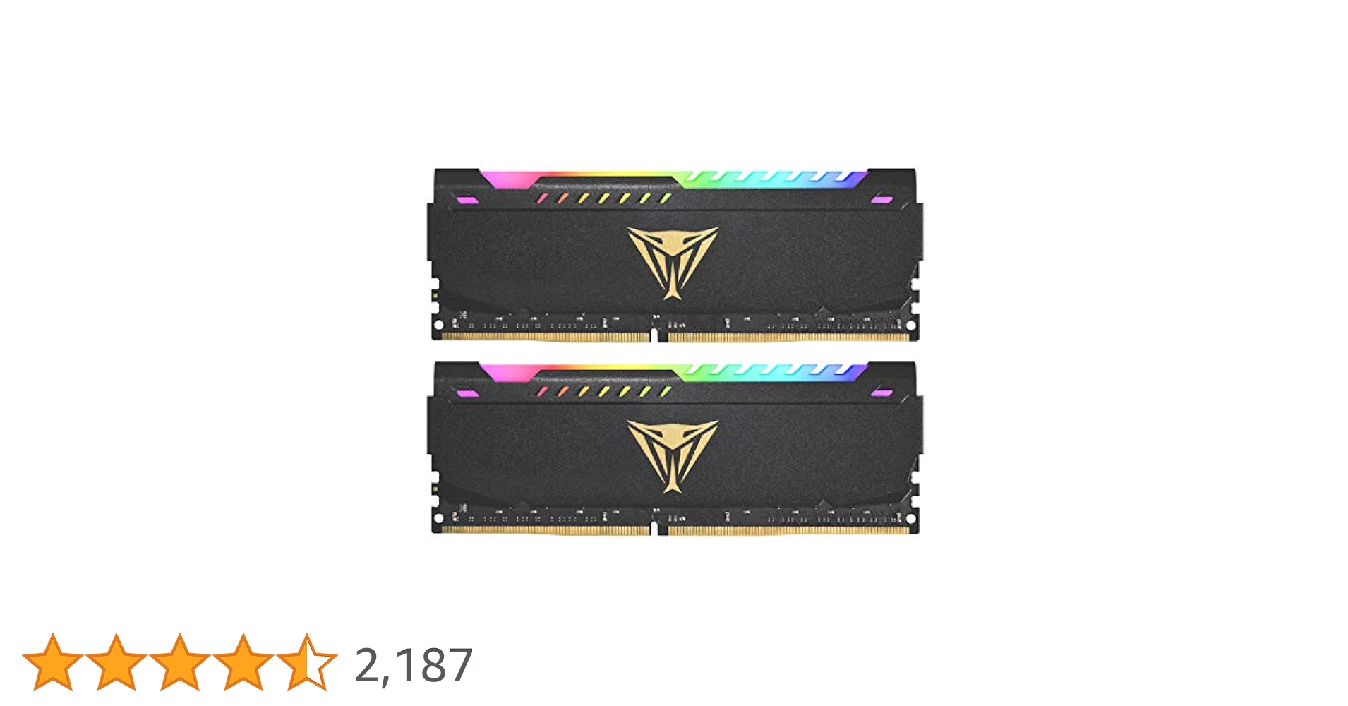 Patriot Viper Steel DDR4 3600MHz 32GB×2 Patriot Memory Viper Steel RGB 32GB DDR4 3600MHz Gaming RAM