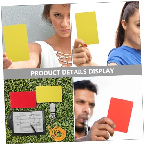 Kit árbitro fútbol con tarjetas, silbato y bloc miniatura 4