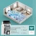 SereneLife Mobiles Klimagerät 12000 BTU mit WLAN, tragbar, mit Luftentfeuchter und Ventilator, Nachtmodus, Fenster-Set, Pinguin, Klimaanlage, Zuhause, Büro, Schule