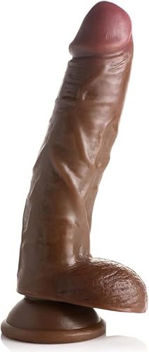 Jock - Dong de 9 pulgadas con bolas color marrĂłn Jock - Dong de 9 pulgadas con bolas color marrĂłn