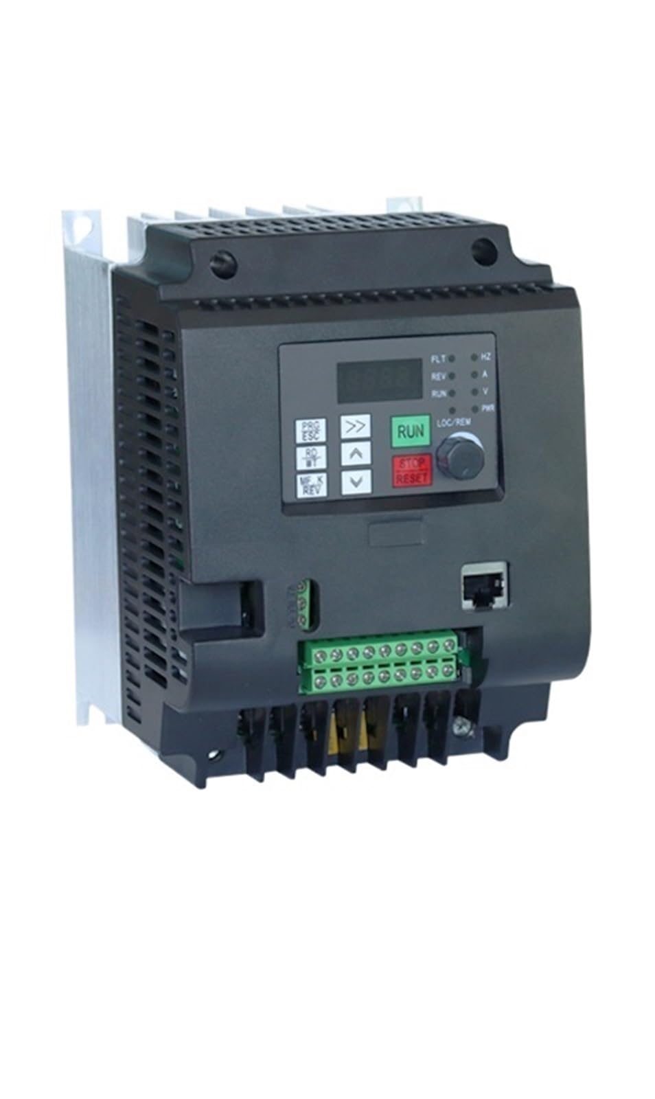 BTYKUYOO VFD Frequency Inverter 4KW Single Phase 220v Input to Three-Phase 380V Output Motor Speed Controller(0.75kw-1HP)