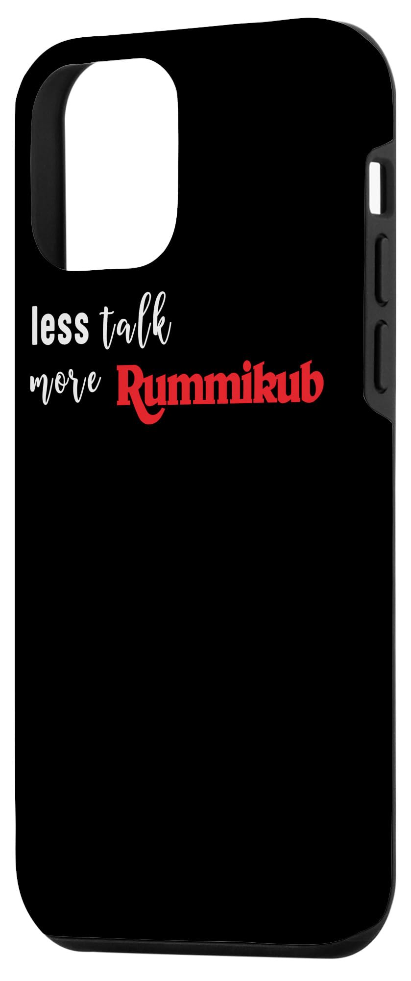 Rummikub Less Talk More Rummikub Tile Game Fun Gift Case for iPhone 12 mini - Image 2