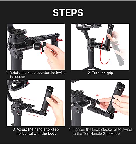 Fututech - Maniglia pieghevole multi-forme per DJI...