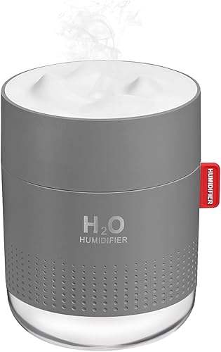 Mini humidificador portátil, humidificador pequeño de niebla fría de 16.9 fl oz, humidificador de escritorio personal USB para dormitorio de bebé,