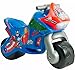 Avengers Injusa 18777/001 - Moto correpasillos Vengadores para bebés, Azul, 69 x 23,3 x 48 cm