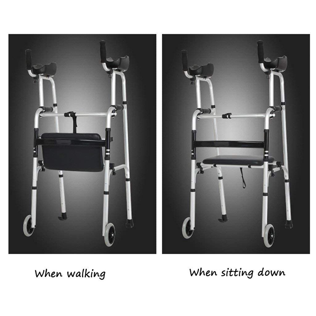 Lumex ColorSelect Adult Walker with Wheels - EVERYDAY WALKER W/ 5