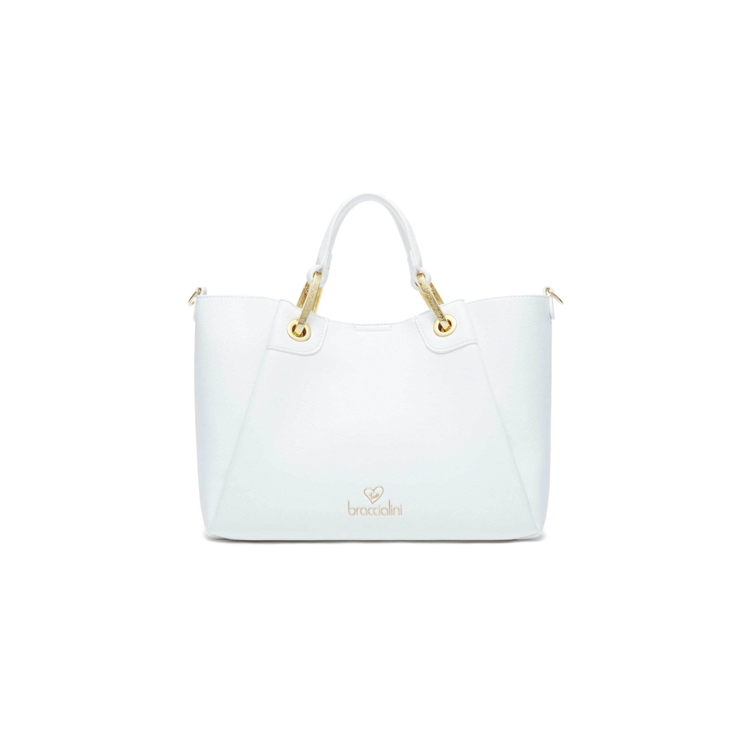 Braccialini Borsa Donna a Mano Amy Media con Pannelli Espandibili