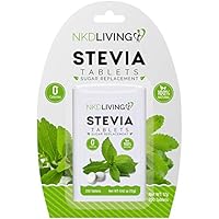 * NKD Living Pure Süßungsmittel Stevia – 200 Tabletten – nicht bitter*