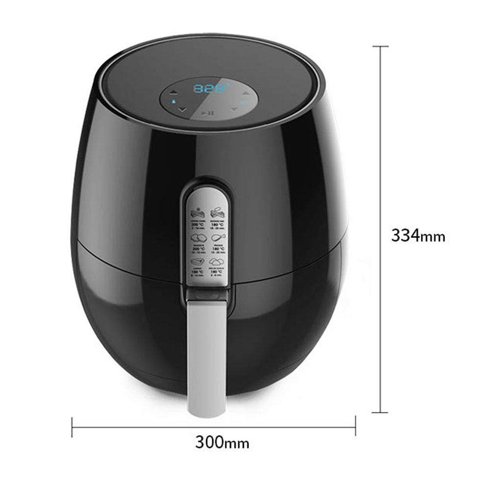 Amazon.co.jp: エアフライヤー、プログラム可能、30分タイマー、調節