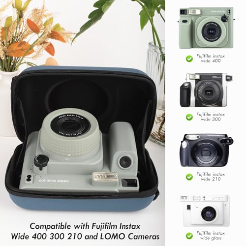 Funda rígida para cámara Instax Wide 400 con álbum y accesorios miniatura 2