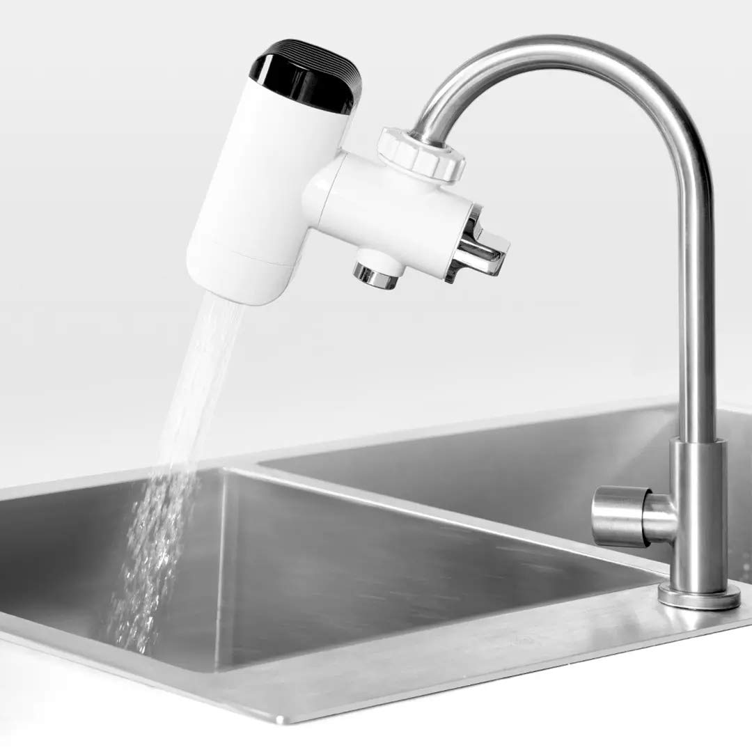 NGB HD-JRSLT06 Electric Hot Water Faucet with LED Digital Display (White)