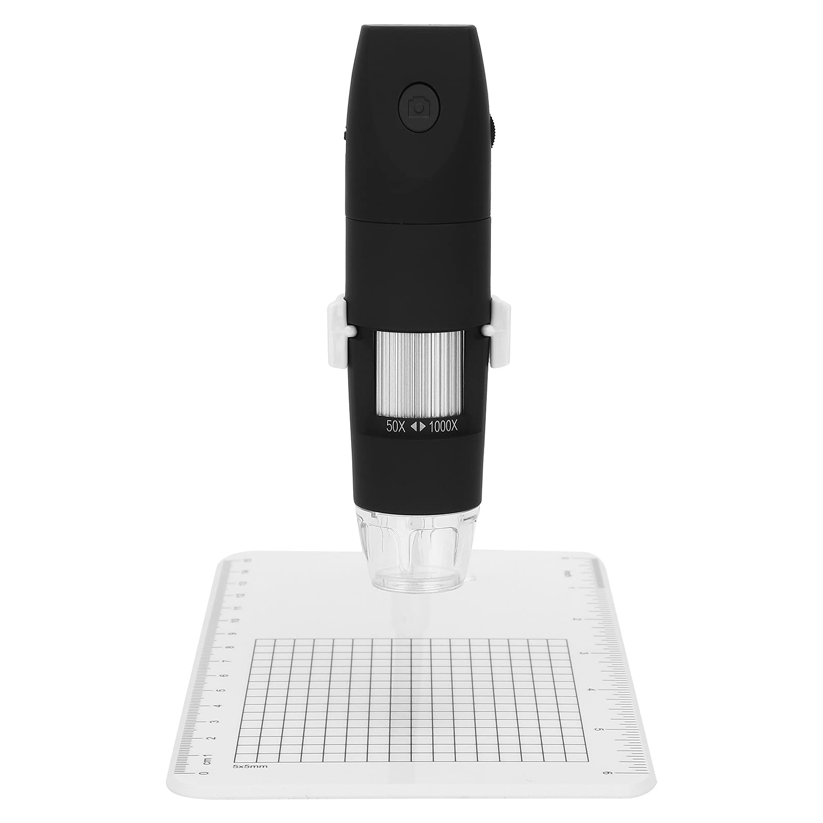 Microscopio digital inalámbrico, lupa USB 1080P HD WiFi 1000X (Black)