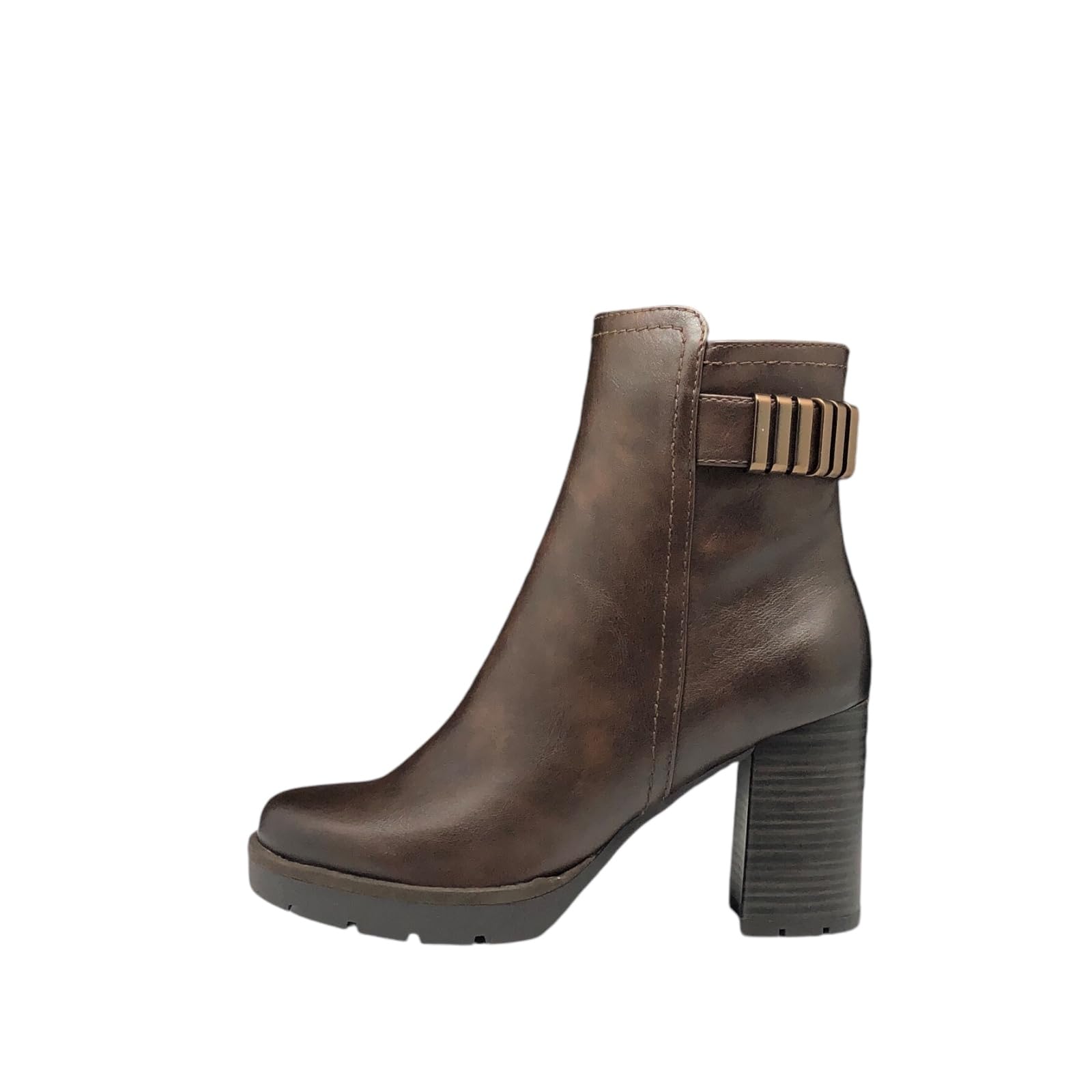 MARCO TOZZI Women's Bootie Zip + Briefs 2-25415-43 Ankle Boot, Mocha, 6.5 UK