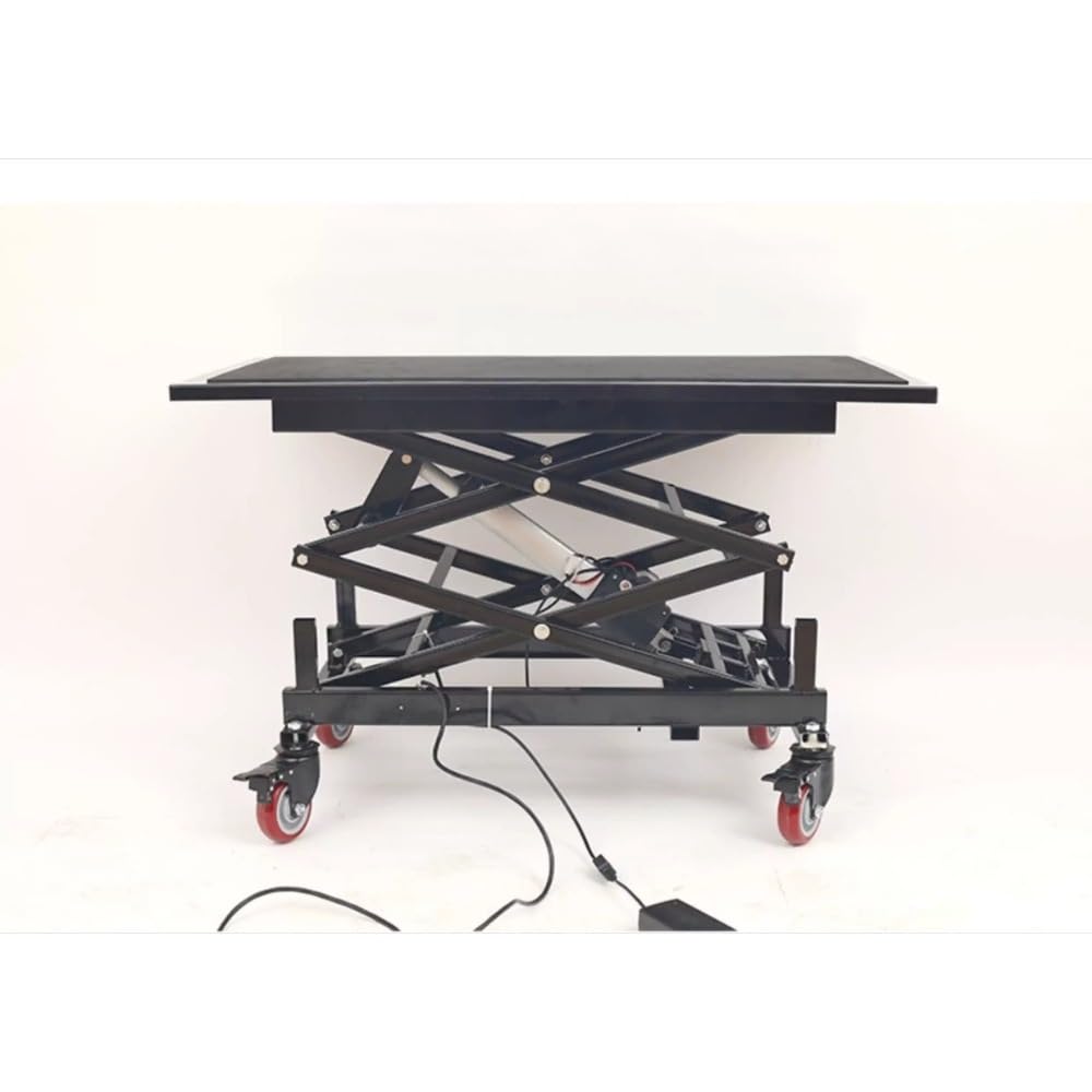 Elektryczny składany podnośnik do wnętrza domu, podnośnik platformowy Det le z wciągarką Heavy Du Lifting Equint (100 x 55 cm, 180 kg Capaci)