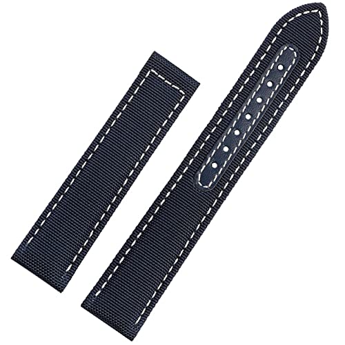 Bracelet de montre en toile de nylon KLVN pour Omega Seamaster Aqua Terra