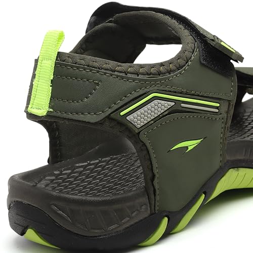 Image of ASIAN Men's Sports Sandals for Men I Casual Sports Sandals for Boys with Phylon Technology Sole for Extra Jump I sports Running Walking Sandals For Men's & Boy's | Vistara-08