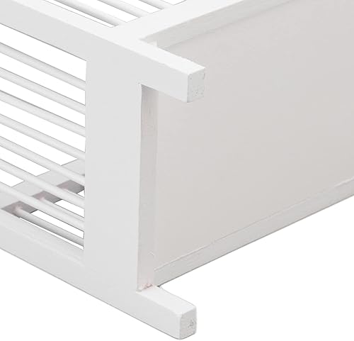 Miniatura 2 de Cama de muñeca para bebé, muebles de casa de muñecas, juguetes de madera para muñecas, cuna de muñeca bonita y brillante y vívida, casa de muñecas