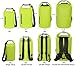 MARCHWAY Floating Waterproof Dry Bag Backpack 5L/10L/20L/30L/40L, Roll Top Sack Keeps Gear Dry for Kayaking, Rafting, Boating, Swimming, Camping, Hiking, Beach, Fishing (Bright Yellow, 10L)