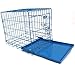 Blue Dog Cage Puppy Metal Training Pet Crate Carrier XS S M L XL Easipet (24