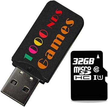 Incluye 1190 Nds Games 32 Gb Tf Con Adaptador Usb Para Ds 2ds 3ds Amazon Es Informatica