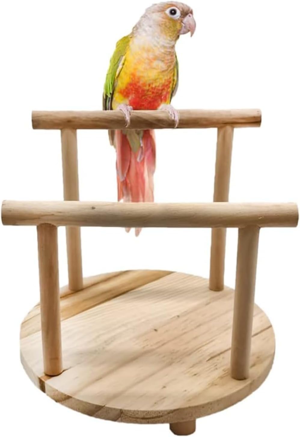 ㊲㊷2点　大型門型止まり木　自然木鳥卓上パーチ　餌皿　オウム　インコ　フクロウ Amazon | 鳥 とまり木 スタンド 卓上 置型 放鳥 体重測定 爪研ぎ