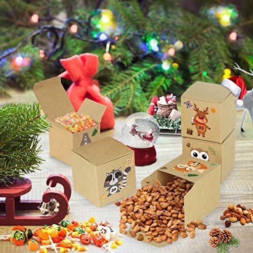 Adventskalender zum Befüllen Bluelves – 24 DIY Boxen mit Aufklebern