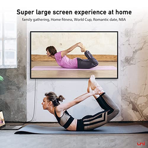 Uni Displayport To Hdmi 4K Cable 6.6Ft, High Speed(1440P@60Hz 1080P@120Hz) Unidirectional Dp To Hdmi Cable Cord [Aluminum Shell, Nylon Braid] Compatible With Hp, Dell, Gpu, Amd, Nvidia Etc. #TOP7