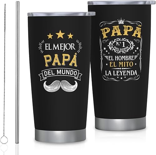 Miniatura 9 de Vaso de regalo de Abuelo de 20 onzas, regalos para Abuelo, El Mejor Abuelo Del Mundo, regalos para Abuelo Dia del Padre, regalos para abuelo