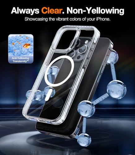 Protection de qualité militaire pour iPhone 6,1" coque transparente - 5