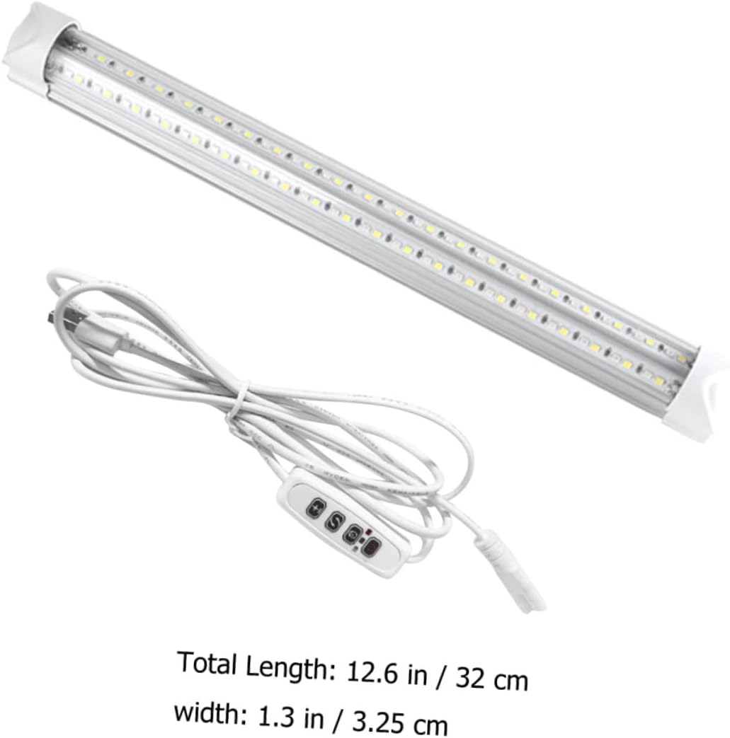LED Black Light Bar USB Powered Fluorescent Lamp for Glow Parties Halloween and Festivals for Disco Ballrooms and Home Gatherings